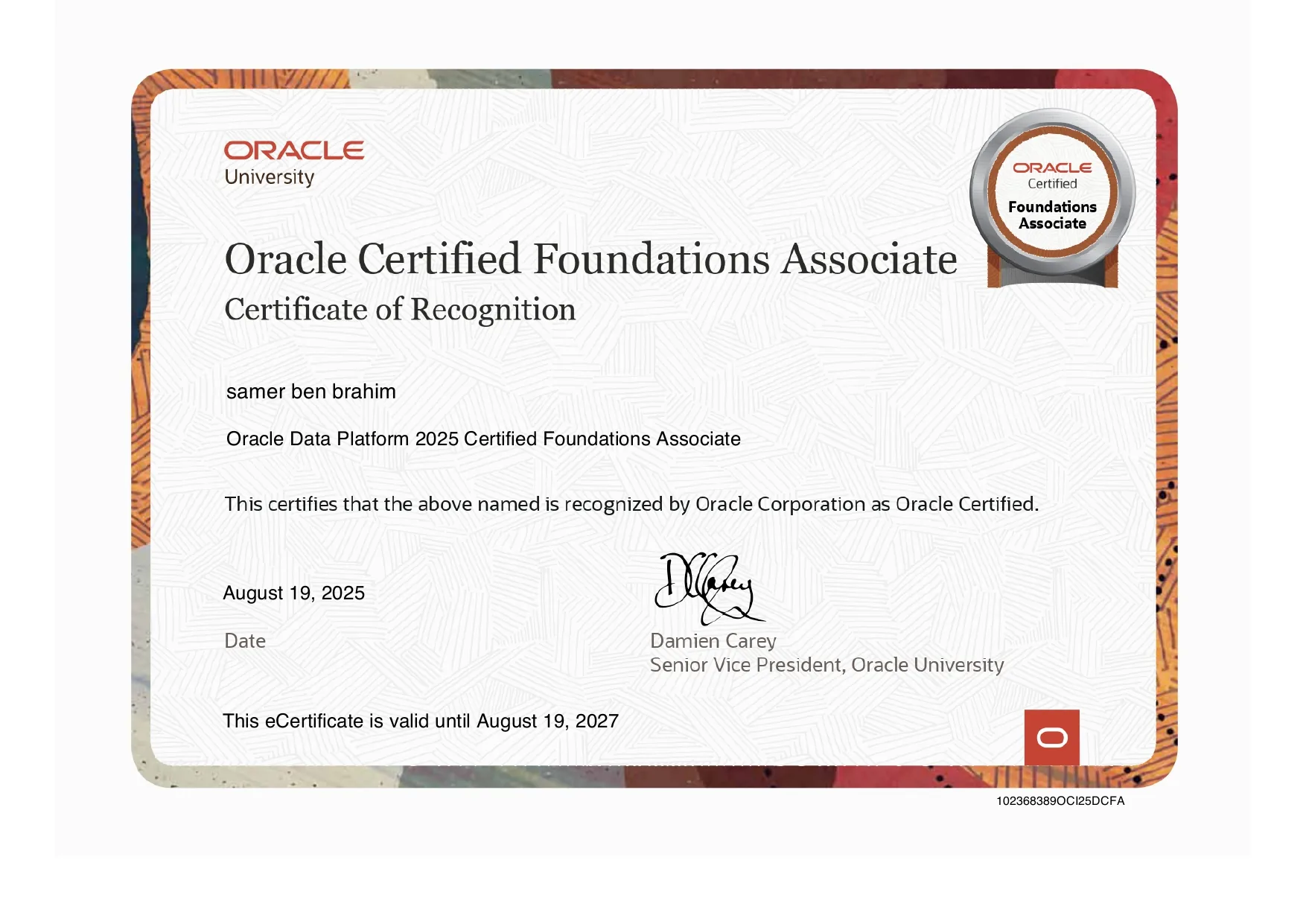 Oracle Data Platform 2025
